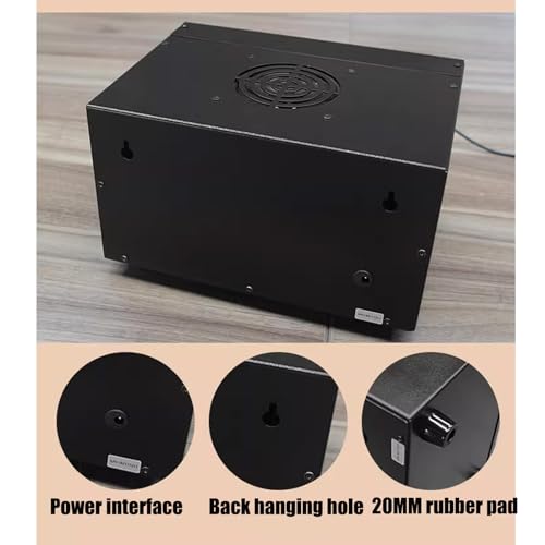 Classic Boxing Interval Timer, Professional Gym Timer with Time Progress Bar, 1-12 Challenge Rounds, 30s-10min Workout, 0/30/60s Rest Time, Adjustable Buzzer, for Muay Thai/MMA/Kickboxing