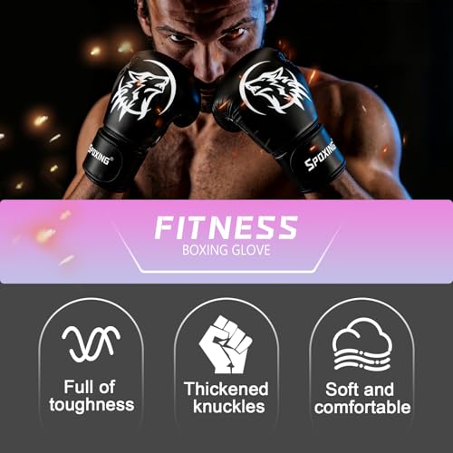 Freestanding Punching Bag with Gloves, 70'' Superior Boxing Bag with Stand for Adults & Teens, No Drill Kickboxing Bags for Men Women Beginners Training MMA, Muay Thai, Karate & Home Fitness - style: Fight Men Pattern