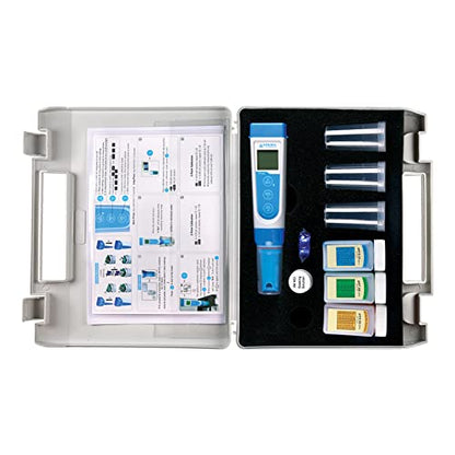 Apera Instruments AI311 Premium Series PH60 Waterproof pH Pocket Tester Kit, Replaceable Probe, ±0.01 pH Accuracy, Lcd display - style: For General Water Solutions