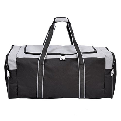 튼튼한 멀티 포켓 내구성 스포츠 체육관 장비 여행 더플 백 - color: XL 91.4cm(36인치) 그레이, size: 36IN