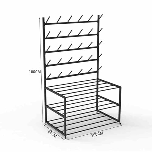 Boxing Glove Wall Mount Dryer,Hang Up Boxing Gloves to Dry Out,Wall Display for Gloves,Boxing Glove Drying Rack,for Kickboxing,Muay Thai(39) - size: 39
