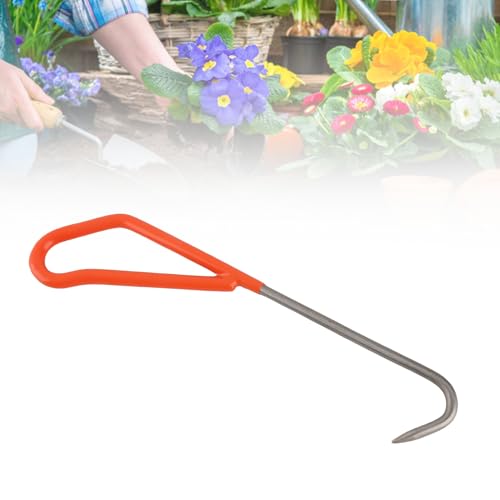 Bonsai Root Hook Tool, Soil Loosener and Root Stretcher for Potted Plant Care, 8.5 Inch Metal Gardening Tool for Bonsai Enthusiasts