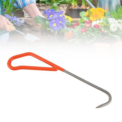 Bonsai Root Hook Tool, Soil Loosener and Root Stretcher for Potted Plant Care, 8.5 Inch Metal Gardening Tool for Bonsai Enthusiasts