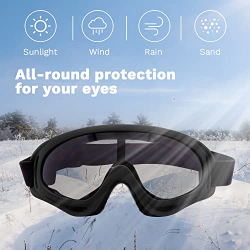 Airsoft Mask with Goggles, Foldable Half Face Airsoft Mesh Mask with Ear Protection for Paintball Shooting Cosplay CS Game - color: Black-3pcs, size: 3pcs