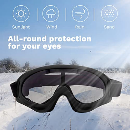Airsoft Mask with Goggles, Foldable Half Face Airsoft Mesh Mask with Ear Protection for Paintball Shooting Cosplay CS Game - color: Black-3pcs, size: 3pcs