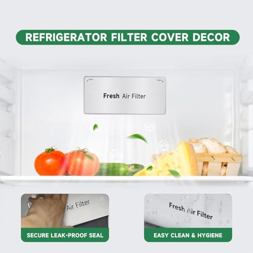 ADQ75493301 Refrigerator Fresh Air Filter Cover Air Filter Cover Replacement Compatible with LG Refrigerator Parts LRMVS3006S LRFDS3016S LRMDS3006D LRMVC2306S LRFDS3016D LRFXC2416S LRFXC2416D LRMDS300