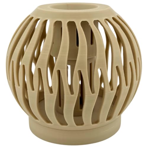 Shrimp Feeder and Hide for Freshwater Aquariums – Modular Design, Aquascape Friendly, Designed & Manufactured in USA (Sand) - color: Sand