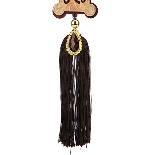 Islamic Car Ornaments, Exquisite Workmanship, Beautiful Decoration, Made of Imitation Wood, Great Muslim Gifts for Ramadan, Eid, Birthday, Hanging Pendants (140218) - size: 140218