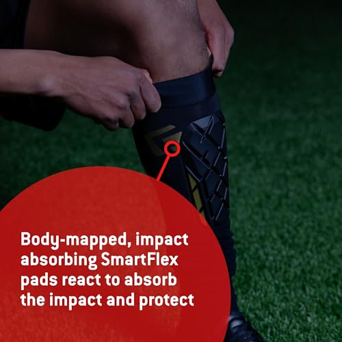 G-Form Pro-S Elite X Shin Guard - Athletic Safety Gear - Protective Sports Shin Guards for Soccer & More - size: Adult Medium
