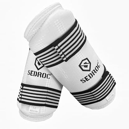 Sedroc Padded Arm Guards, Taekwondo Forearm Pads, TKD Protectors for Kids and Adults - size: Medium