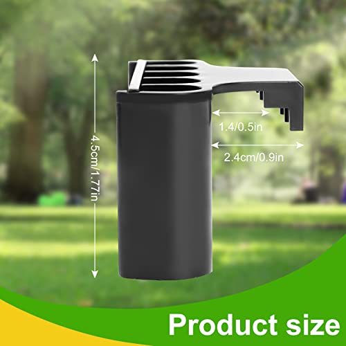 Aquarium Plant Holder for Rimmed Tank, Aquarium Hanging Plant Holder, Plastic Aquatic Plant Pot with 5 Hole, Fish Tank Decorations for Aquatic Plants, 0.5 inch - size: 0.5 Inch