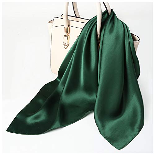 Glamorstar Satin Neck Scarf 6 Packs Square Handkerchief for Women - color: 6 Packs - Yellow, Green, Purple, Pink, Navy, Wine Red