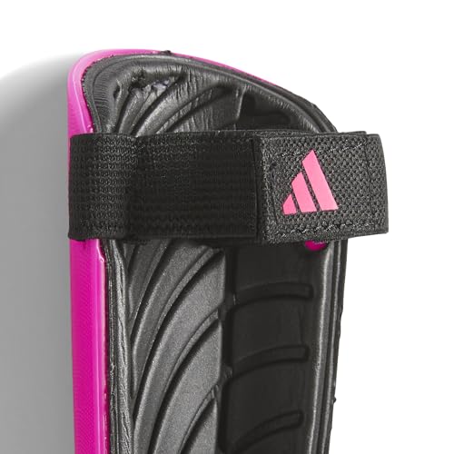 adidas Kids' Tiro Match Soccer Shin Guards - color: Black/Team Shock Pink, size: Medium