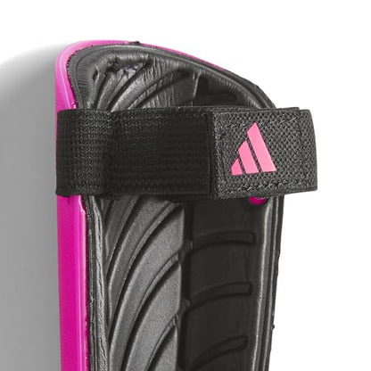 adidas Kids' Tiro Match Soccer Shin Guards - color: Black/Team Shock Pink, size: Medium