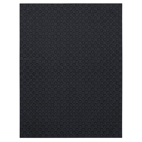 Mohawk Home Heavy Duty Rubber Stall Mat - Gym Floor- Under Dog Crate - All Purpose Utility 3' x 4' - 1/2" Thick - size: 3' X 4'