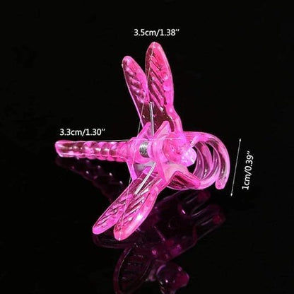 30Pcs Dragonfly Orchid Support Clips, Garden Plant Vine Holder, Support Clips Creative Plant Cages Supports