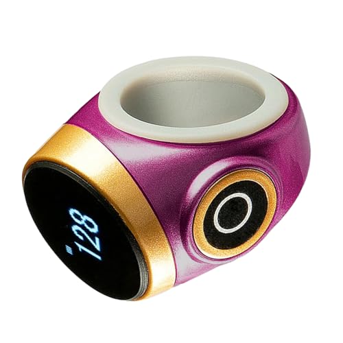 Tasbih Counter Zikr Rings, Smart Tasbeeh, Electronic Digital Tasbih Rings, Finger for Muslims, Prayer, Reminder, Home - color: Purple
