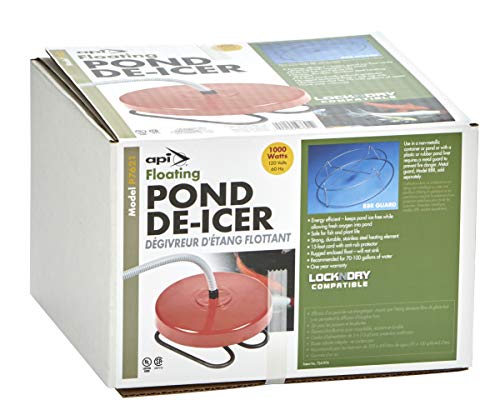 Allied Precision P7621 Floating Pond De-Icer With 15-Foot Cord, 1,000 Watt - style: 1000 Watt