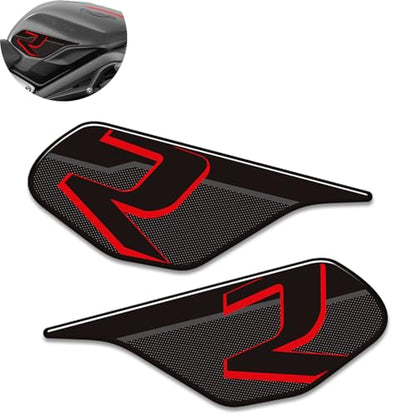 Motorcycle 3D Tank Pad Compatible with Triumph Street Triple Daytona 675 765R RS Stickers Gas Kit Knee Fish Bone Tank Pad Decals Fit for 675 765 R RS Stickers Decals Tank Protection Waterproof (A-26) - color: A-26
