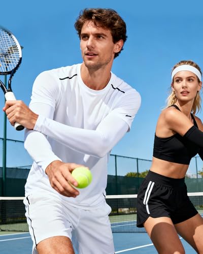 Xeoxarel Arm Sleeves for Men & Women (Available in 4 Pairs/12 Pairs) - color: 4 Pairs Black+white+dark Grey+light Gray
