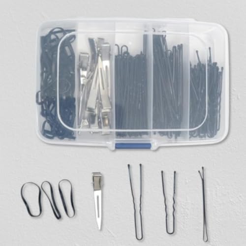 5 Grid Clear Plastic Fishing Tackle Accessory Box Container, Clear Tiny Fishing Lure Bait Hooks Storage Box for Hair Clips And Jewelry Making Organizer