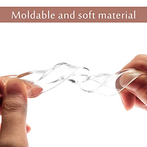 Nuanchu 30 Pack Sports Mouth Guard Athletic Moldable Mouth Guard Boxing Protection for Adult Hockey Football Basketball Lacrosse Boxing(Clear)