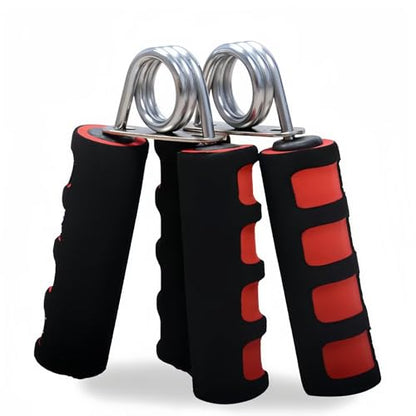 HORNO 2 Pcs Soft Foam Hand Exerciser（Red） | Strengthen Hand Grip Exerciser for Quickly Increasing Wrist Forearm and Finger Strength