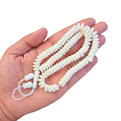 Camel Bone Tasbih Counter, Zikr Counter, 99 Original Camel Bones Prayer Beads, Muslim Tasbeeh Zikr, Islamic Rosary Camel Bones