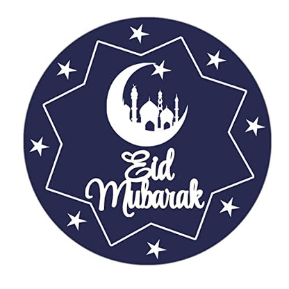 Top label Eid Mubarak Stickers for Goodie Bags,120 Pcs Eid Party Decorations&Eid Mubarak Party Supplies(2 Inch)