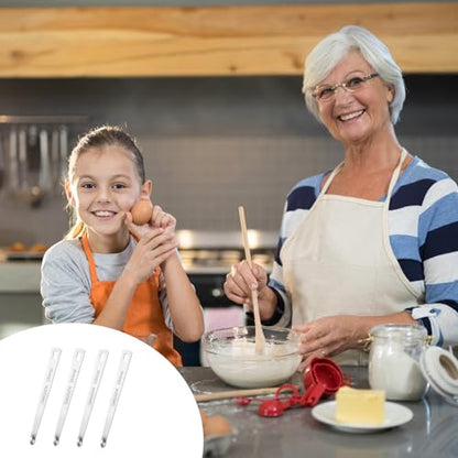 4 PCS 1/64 Teaspoon(1/64 Tsp | 0.083 mL | 0.083 cc) Single Measuring Spoon, Small Measuring Spoon Only, Stainless Steel Mini Measuring Spoons for Cooking - size: 1/64 Teaspoon