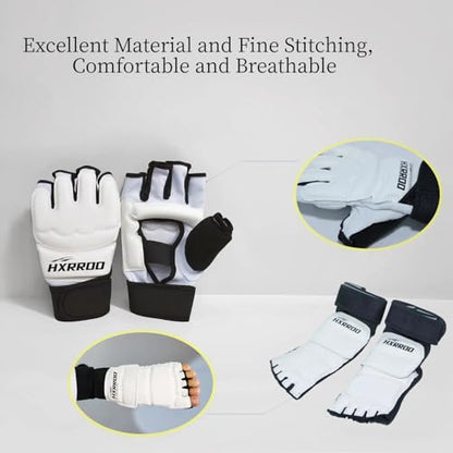 Taekwondo Sparring Gear Set, Head Gear Chest Guard Arm Shin Guard Groin Protective Gear Set for Children Teen Adult - color: blue, size: 1#