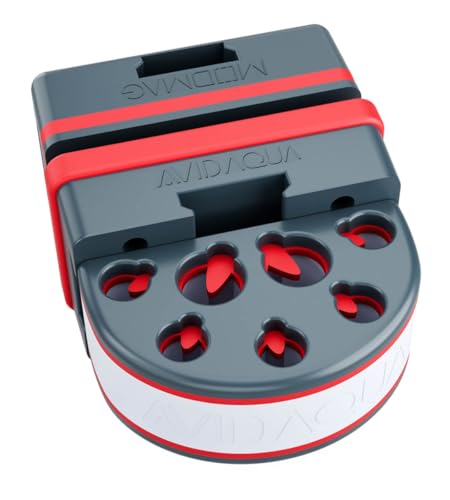 MTO-7 Magnetic Dosing Tube Organizer for Aquarium Sump - 7-Line Holder for Saltwater Reef Tank