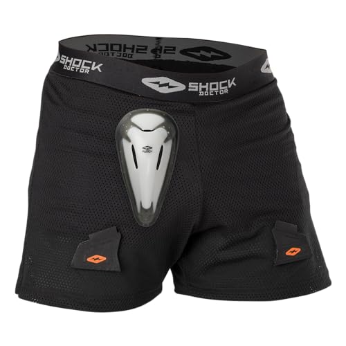 Shock Doctor Men’s Loose Hockey Short Supporter with BioFlex Cup Included. for Adult Men - size: Small