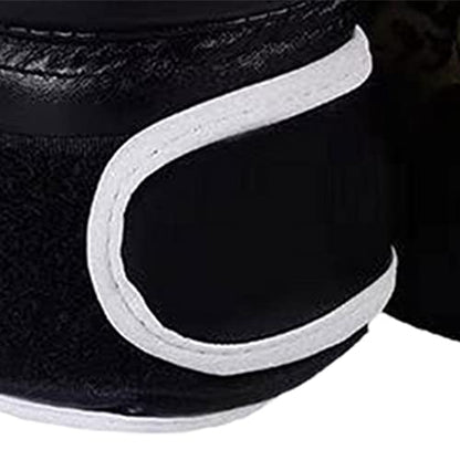 MMA Gloves 2 Pair Set with Open Palms for Men & Women, Kickboxing Boxing Training Gloves, Red+Black
