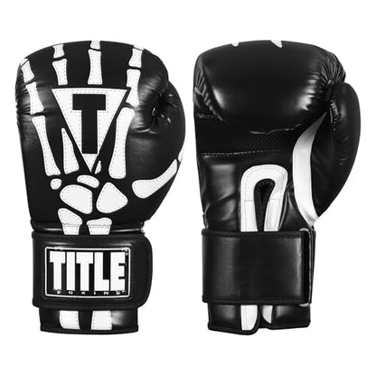 TITLE Boxing Skeleton Hand Bag Gloves - size: X-Large