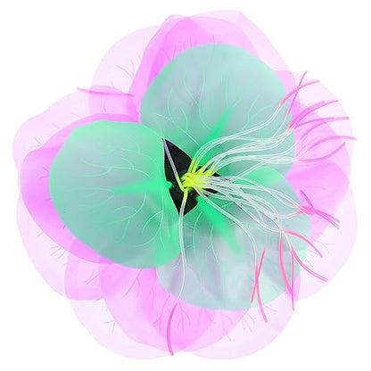TOYANDONA Silicone Luminous Coral Adornment for Aquarium Soft Glow Purple Artificial Aquatic Plant Decoration Fish Tank Safe Lifelike Water Plant Ornament for Natural Aquarium Landscaping