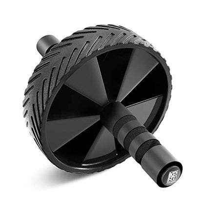 Ab Roller by XPRT Fitness – Toning Wheel for Core Exercises – Abdomen Training Equipment – Ab Rollout Wheel – Comfortable Grip and Top Performance – At-Home Rolling Workout