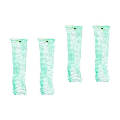 BESPORTBLE 2sets Soft Fishing Net Large Drawstring Net Ideal for Small Big Fish 2pcs*2