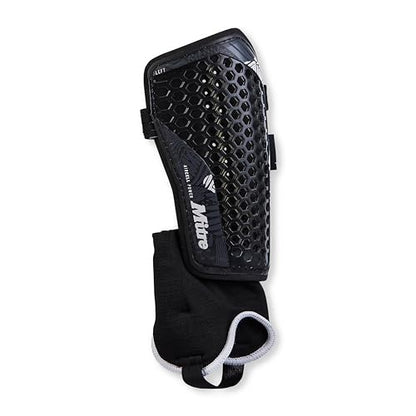 Mitre Unisex Soccer Shin Guards - color: Aircell Power Black/White, size: Medium