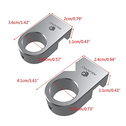 Aquarium Water Inlet Outlet Pipe Fixing Clip Clamp for Fish for Feeding Hose Clamps Water Hose Holder - size: Large