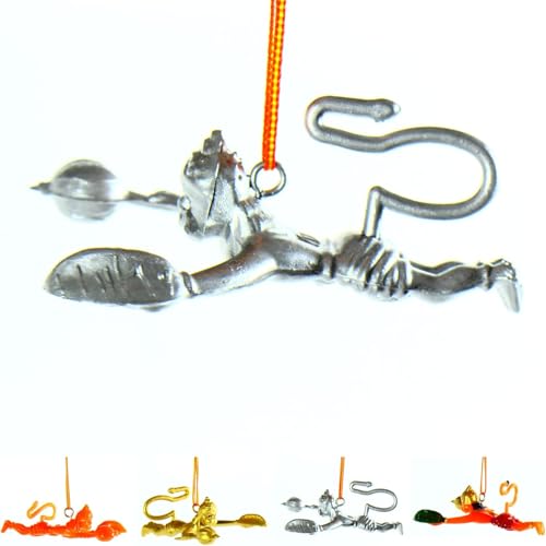 Idol Car Mirror Hanging, Wall and Door Hanging (Pack of 1 Silver) - size: Pack of 1 Silver