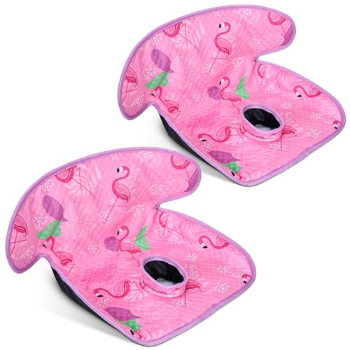 COOLBEBE 2 Pack Waterproof Car Seat Protector for Potty Training | Car Seat Liner Toilet Training for Baby Toddler Kid, Piddle Pads Cover Car Seat Pad for Strollers & Carseat (Pinkish Purple) - color: Pinkish Purple, size: 2 Pack