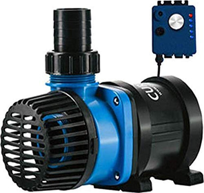 CURRENT USA eFlux DC Flow Pump with Control 1050 GPH | Loop Controllable Aquarium DC Return 210-1050 GPH | Quiet, Submersible or External | Fish Tank, Sump, Pond, Freshwater and Saltwater Marine Use - size: 1050 GPH