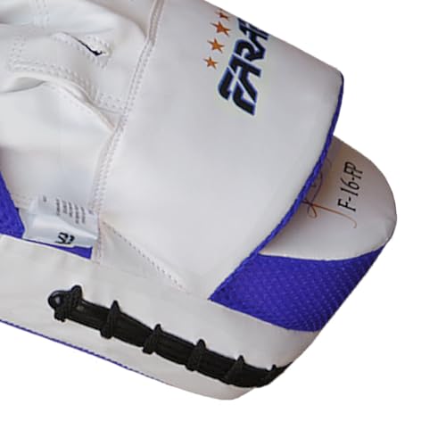 Boxing Pads Durable Curved Boxing Mitts — Lightweight Punching Mitts MMA, Muay Thai Training, Kickboxing Martial Arts & Sparring Pads - color: Blue