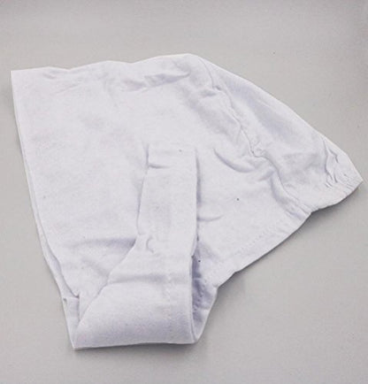 Modefa Islamic Women's Non-Slip Cotton Hijab Bonnet Cap Underscarf - color: White