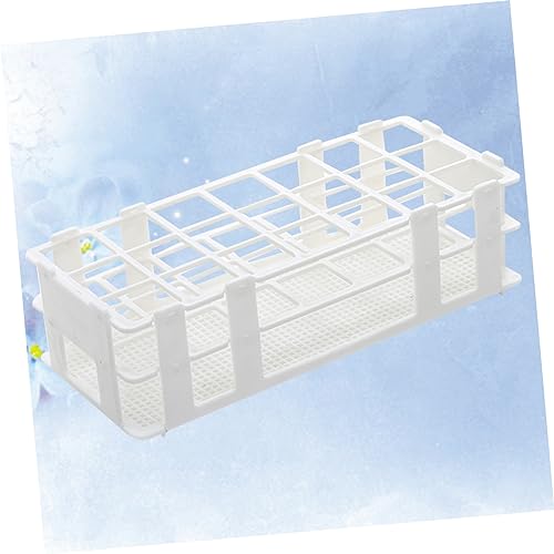 Detachable Plastic Test Tube Rack Lightweight Holder for Tubes for School and Laboratory Use Tidy Your Workspace with Slot Design