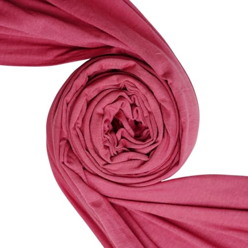 Signature Jersey Hijab - color: Berry Pink