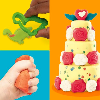 Play-Doh Advent Calendar for Kids 3+, 14 Days to Birthday, Vacation, Party, Back to School, & More, Surprise Arts & Crafts Activities, 26 Accessories & 17 Colors (Amazon Exclusive)