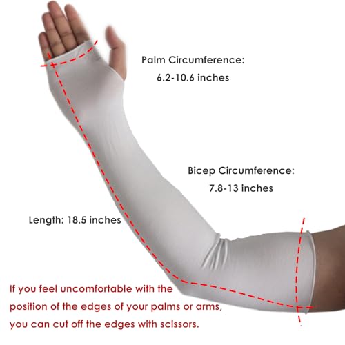 Wrist Sleeve Under Splint Hand Sock(4 Pack) Modal Stockinette Arm Protector Covers, Pre-Wrap Liner for Air Cast & Hand Brace - color: Grey