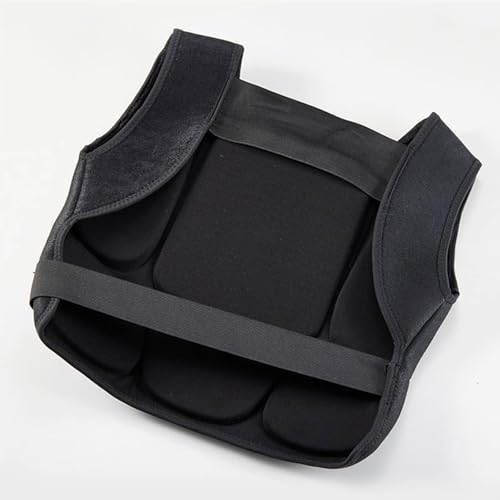 Chest Protectors Gear Wicking Fabric Flexible Impacts Resistance Suitable for Taekwondo Karate Training Event Karate Chest Protectors for Adults and Breathable Polyester Sparring Equipment - size: X-Large